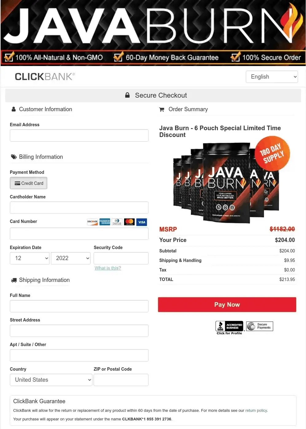 javaburn-Secure-Checkout